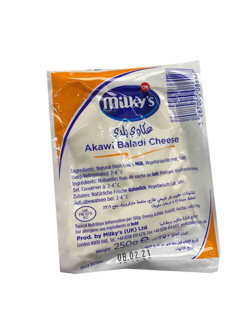 MILKYS Akawi Cheese 250g - Daddy Offers